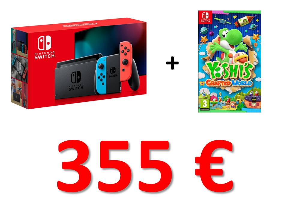 OFFERTA-SWITCH-YOSHIS-CRAFTED-WORLD