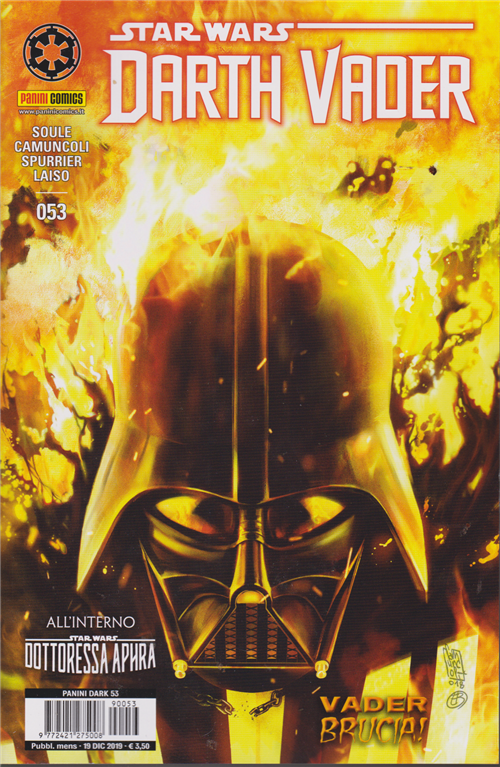 DARTH VADER NUOVA SERIE 25 – PANINI DARK 53